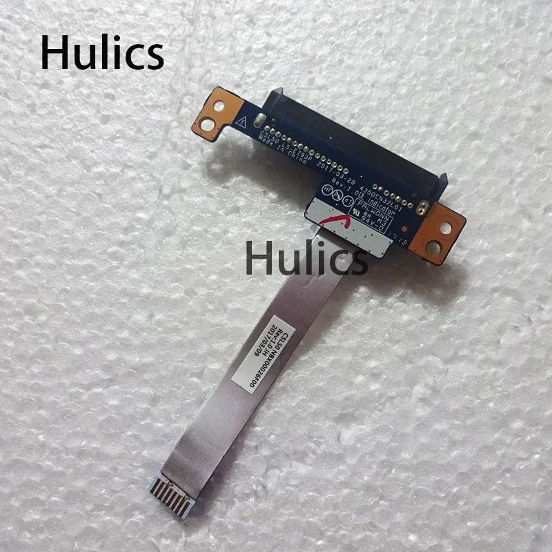 Hulics используется для HP Pavilion 15-bs 15T-BR 15Z-BW 250 G6 255 CSL50 LS-E793P 4350EN32L01 SATA жесткий диск HDD разъем Flex