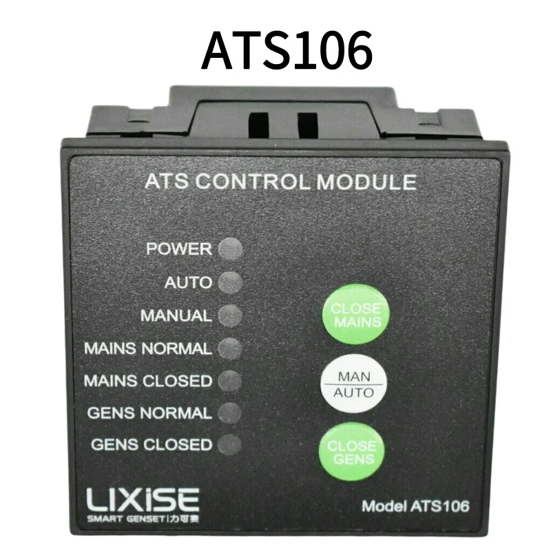 ATS106 дизельного генератора LIXiSE ATS Dual Power Transfer Controller ATS 106, автоматическая панель переключения ATS106