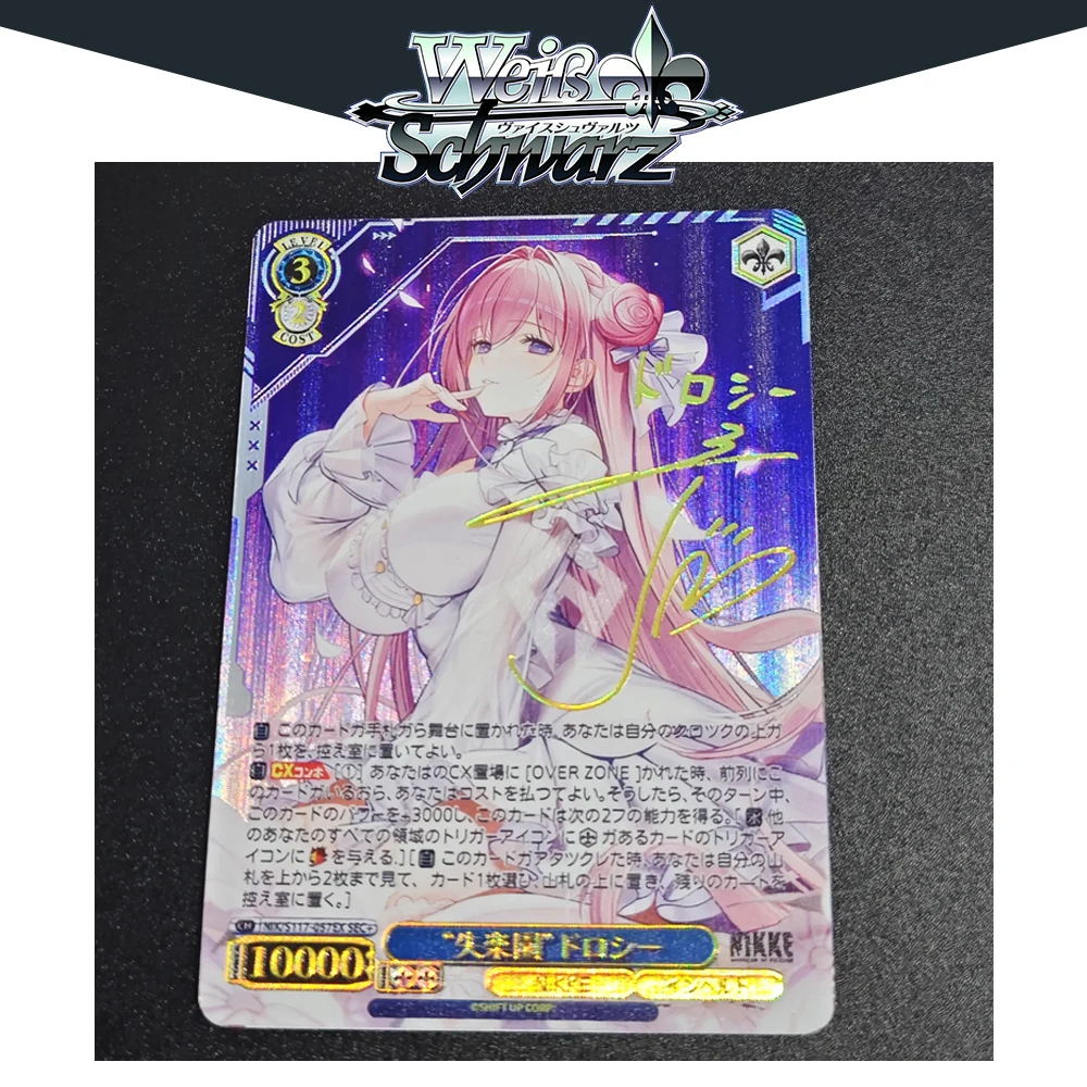 Карты BLUB Weiss Schwarz, аниме Nikke: Goddess of Victory, игра, коллекционные карты, сексуальные WS, текстурированные, вогнеупорные, цветные, вспышка, подарок (art.: 3920cc605503b) - 3920cc605503b
