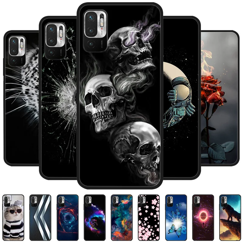 Для Redmi Note 10 JE FashionCase Мягкий силиконовый чехол из ТПУ для Xiaomi Redmi Note 10 JE Противоударные защитные чехлы для телефонов