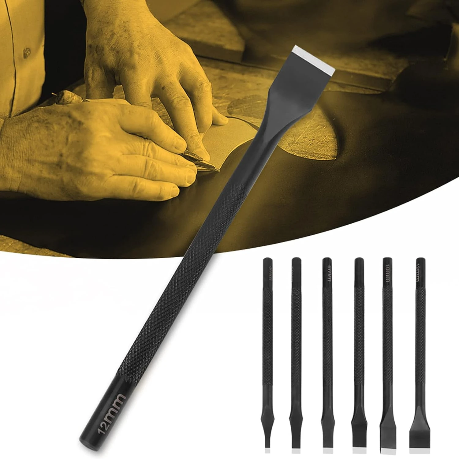 Фото Enhance Your DIY Crafting Projects with this Premium High-Quality Leather Slot Hole Tools Set - Upgrade Your Handwork with Preci №4