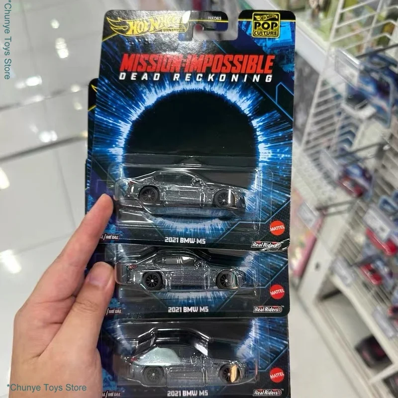 Hot Wheels 2025 Pop Culture Hxd63-L Series Lamborghini Назад в будущее Модель автомобиля Игрушка для детей Коллекция Подарок Неретор