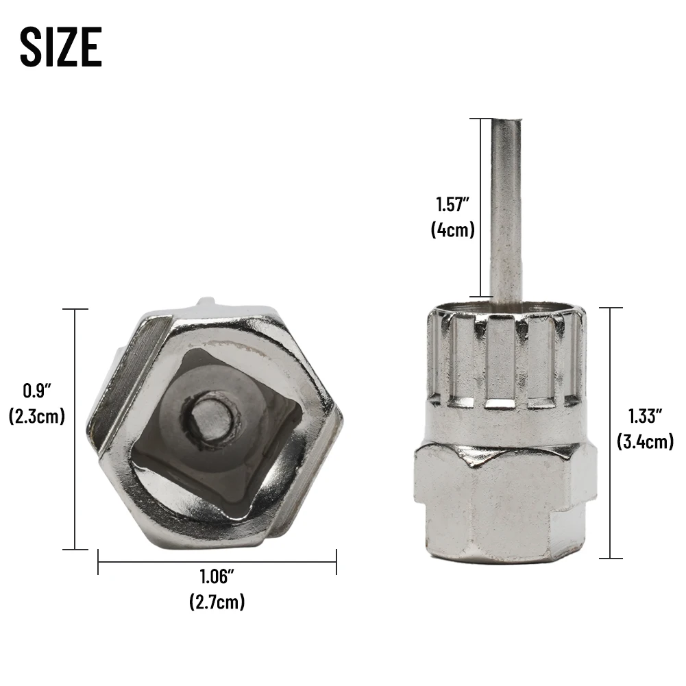 Фото Инструмент для снятия кассеты велосипеда для-Shimano для-SRAM, маховик, свободное колесо, замок, инструменты для ремонта велосипеда, инструмент для обслуживания №2