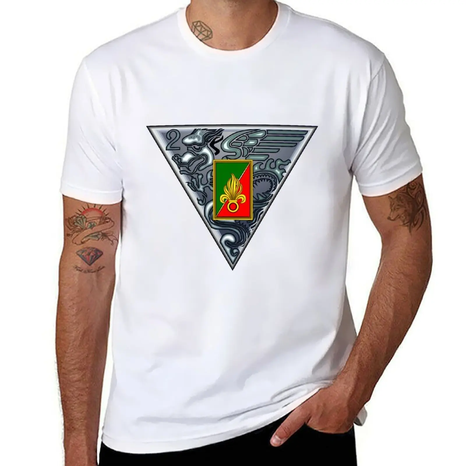 2-й иностранный парашютный полк - 2e Régiment Alma Exchange de parachut avea - Футболка French Foreign Legion