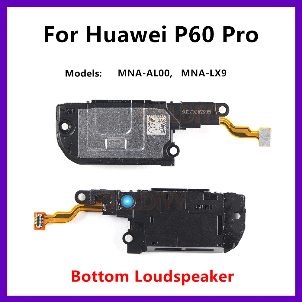 Громкоговоритель для Huawei P60 Pro, нижний громкий динамик, зуммер, модуль звонка, запасные части, MNA-AL00, MNA-LX9 P60Pro
