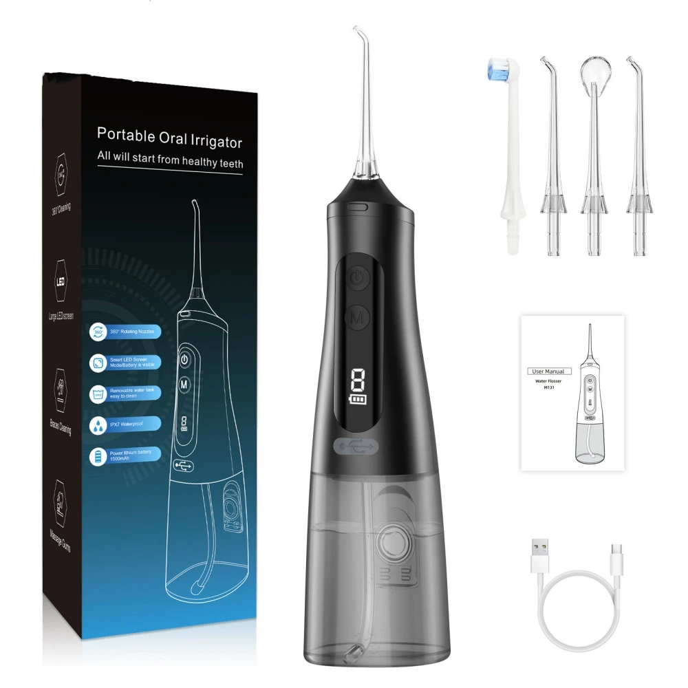Ирригатор полости рта LISM с USB-зарядкой, 310 мл
