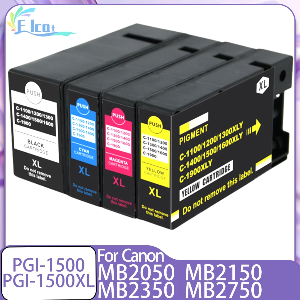 PGI-1500XL PGI-1500 PGI1500 PGI1500XL картридж с чернилами, совместимый для Canon MAXIFY MB2050 MB2150 MB2350 MB2750 картридж для принтера