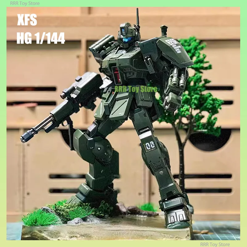 Фото Набор моделей XFS HG 1/144 RGM-79S GM Spartan, коллекционная сборка, фигурка робота, пластиковая модель, хобби, детская игрушка Gfits №1