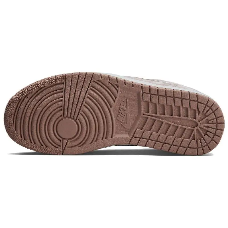 Кроссовки Nike Jordan Air 1 Low SE, Розовые бархатные ботинки DQ8396-600 (art.: 3920c9d6468a7) - 3920c9d6468a7