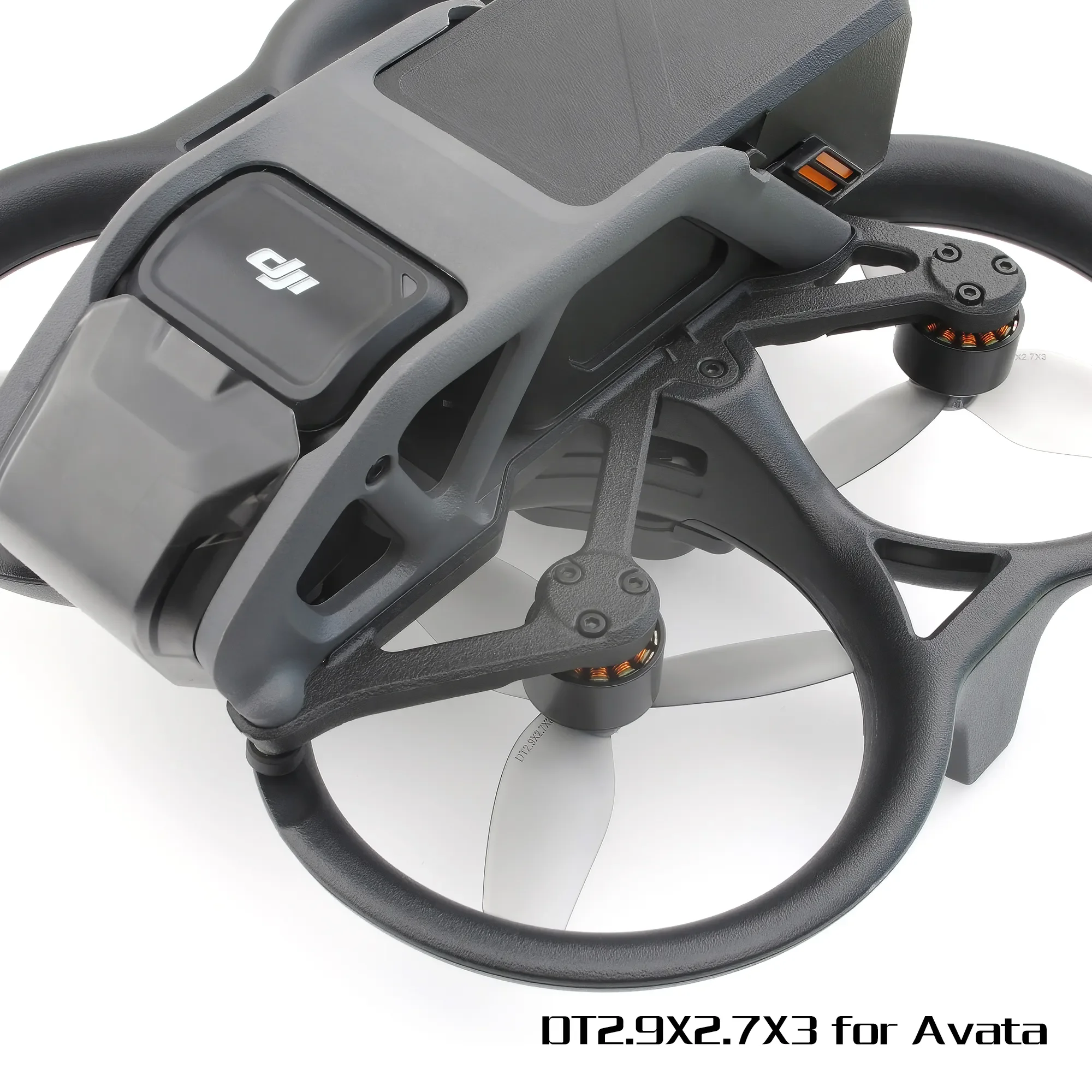 Фото 2CW 2CCW HQ HQProp DT2.9X2.7X3 3-лопастный Пропеллер для DJI Avata FPV гоночный Дрон Поликарбонат карбонат №3