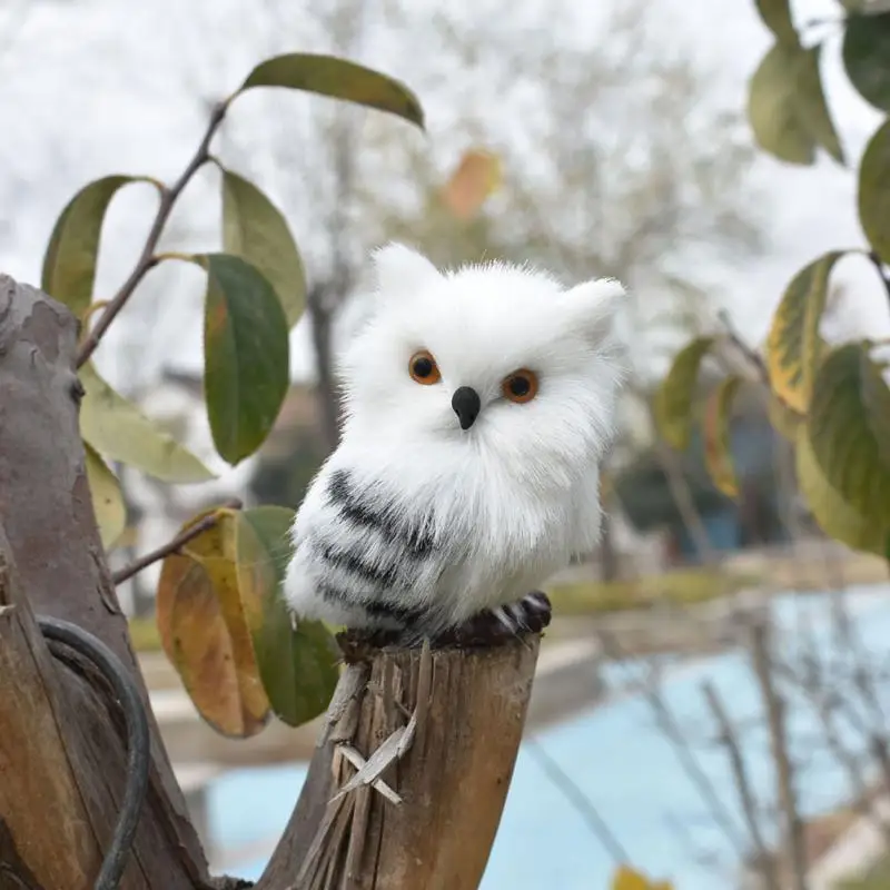 Милый размытый Снежная Сова Hedwig вращение мастер письмо доставка Кукла Kawaii кукла игрушки мужчины и женщины Дети Рождественский подарок
