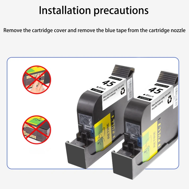 Фото 896F 45 Inkjet Cartridge Replacement Compatible with HP Works with HP 710C 720C 820C 830C 850C 870CSE 880C 890CSE Printers №3