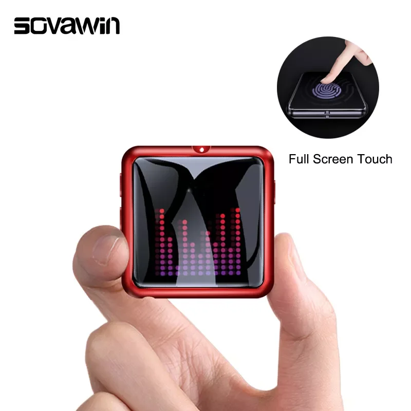 Mp3 плеер sovawin, диктофон, музыкальный плеер, Mp3 сенсорный экран, Портативный HIFI USB металлическая TF карта, Fm видео мини
