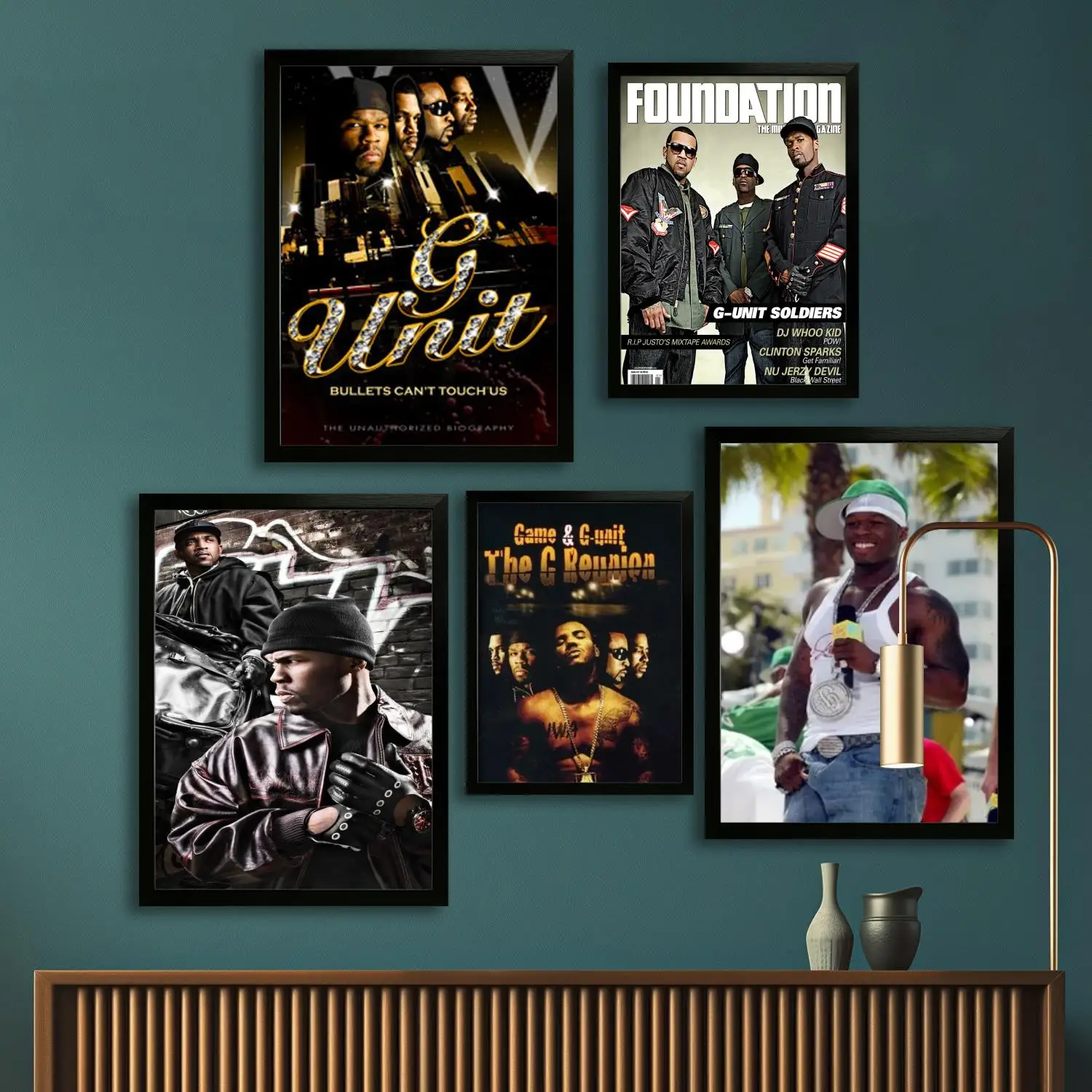 G-Unit холст художественный постер и настенное искусство, картина с принтом, современная семья, декор для спальни, постеры, декоративная живопись