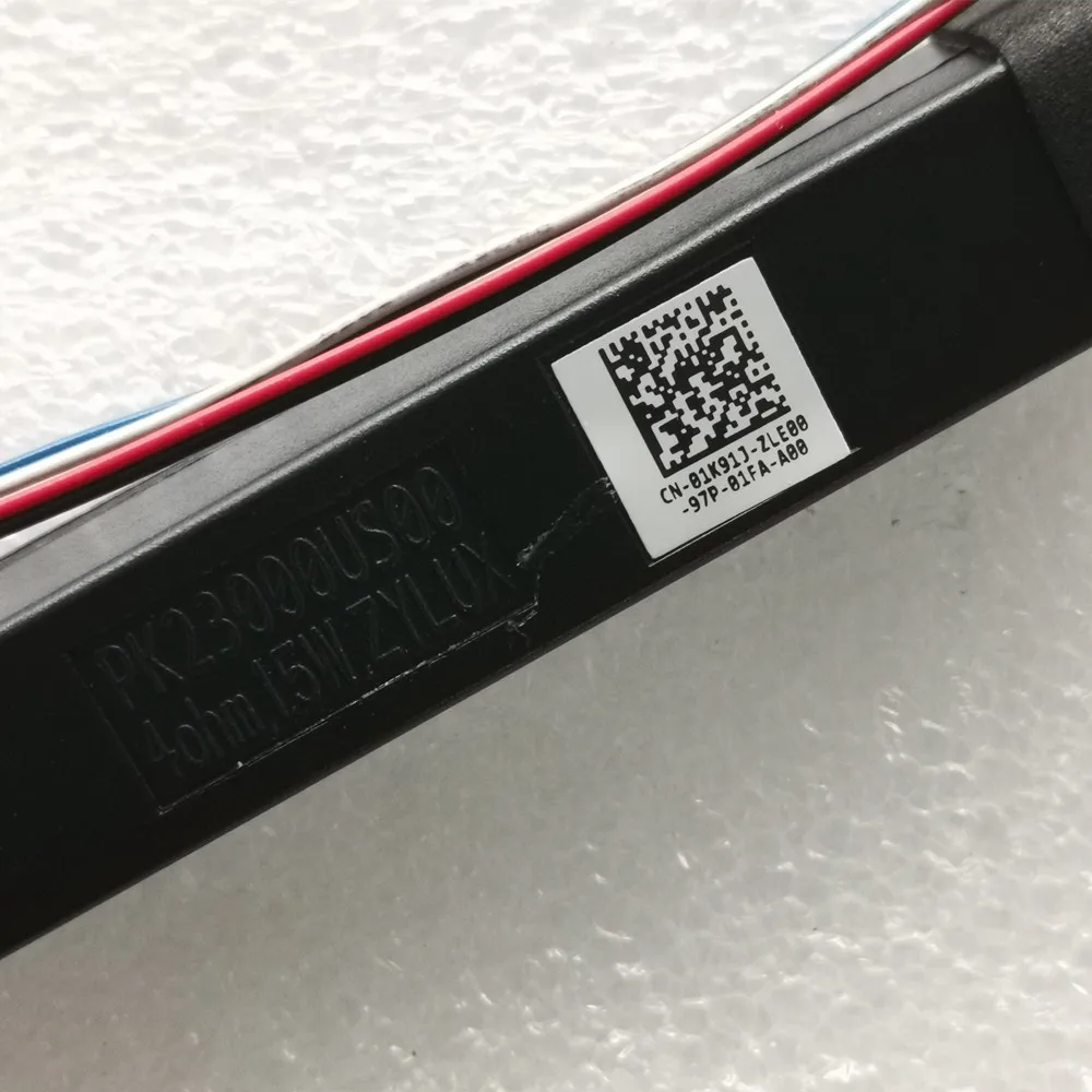 Фото TT новый оригинальный для ноутбука DELL Precision M7520, встроенный динамик L + R 01K91J 1K91J CN-01K91J, быстрая доставка №2