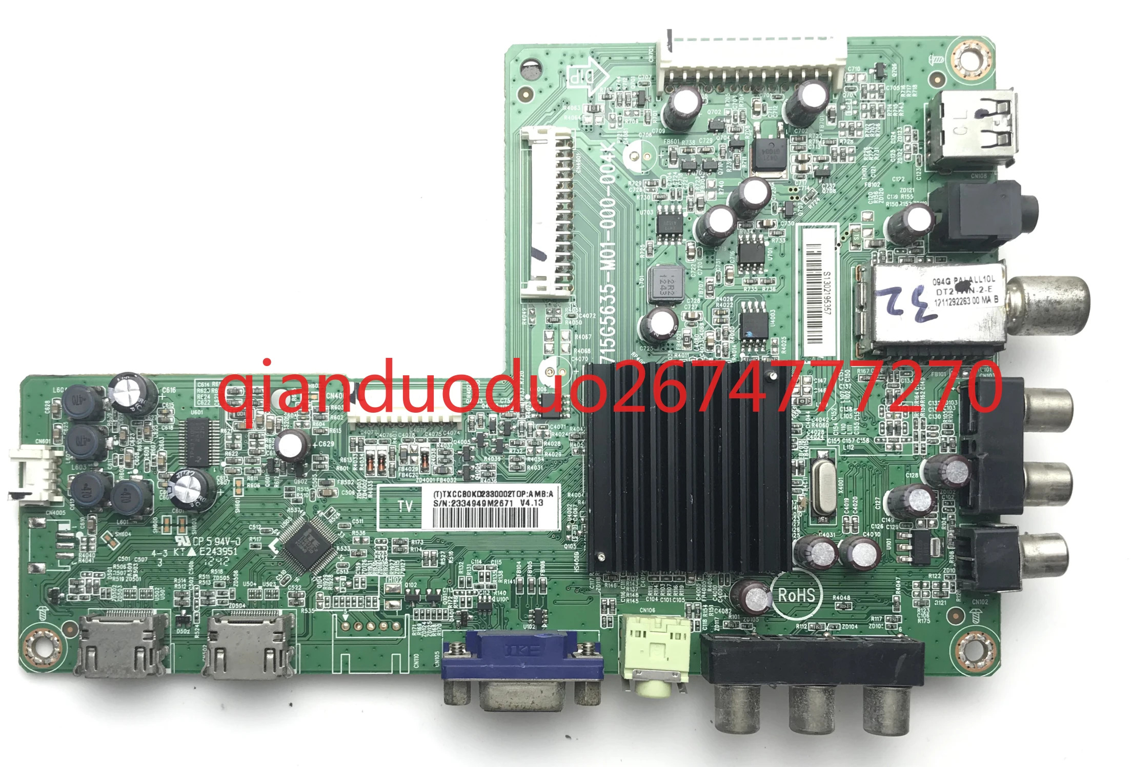 Подходит для основной платы Haier LED32580 32560 32919 715G5635-M01-000-004K