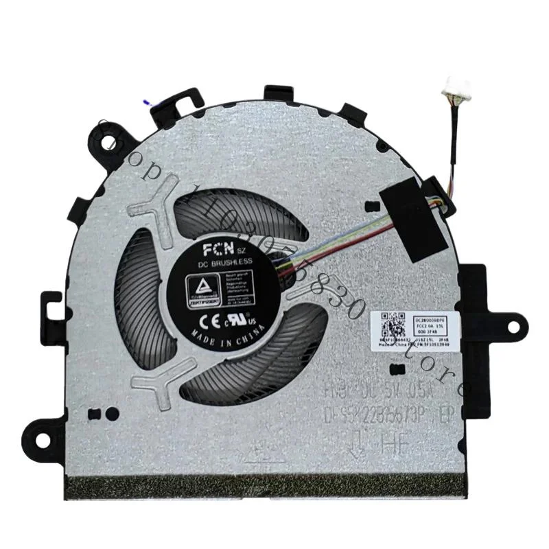 Новый вентилятор Wyoresy для процессора Lenovo IdeaPad 3-17itl6 3-17ada6 3-17alc6 v17 G2-ITL 3 17iu7 5f10s13948 5f10s13949 dfs5k22b15673p dc5v