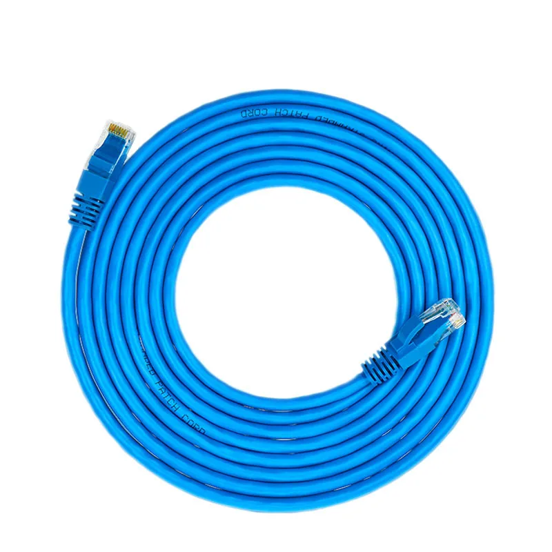 Кабели Ethernet Lan 50 м, сетевой кабель RJ45 cat6e, 10G SFTP, двойной экранированный многожильный провод, витая пара cat 6e R J45, патч-корд