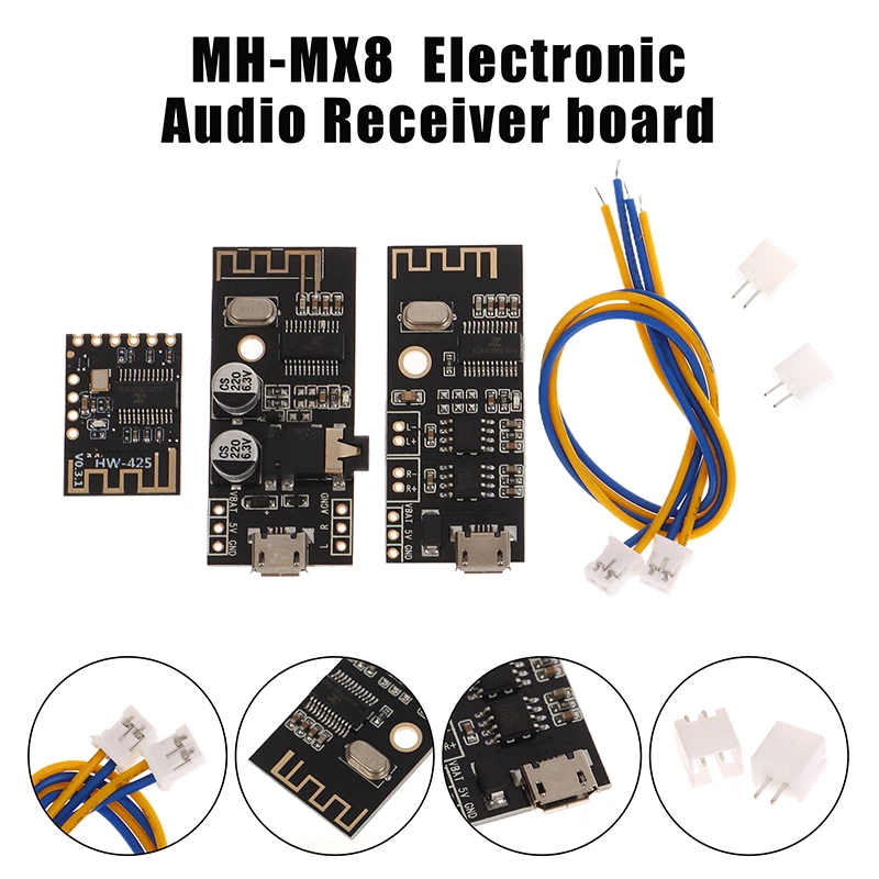 Детская Плата декодера MP3 Bluetooth 4,2, аудио модуль, модуль для самостоятельной сборки
