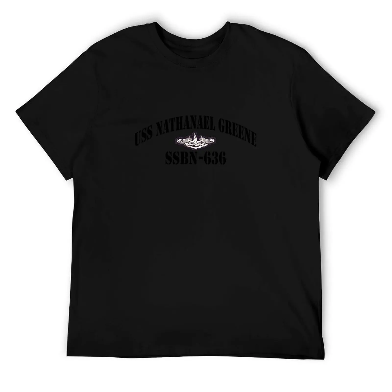 USS NATHANAEL GREENE (SSBN-636) SHIP'S STORE футболка мужская футболка хлопковые футболки с аниме для мужчин футболка