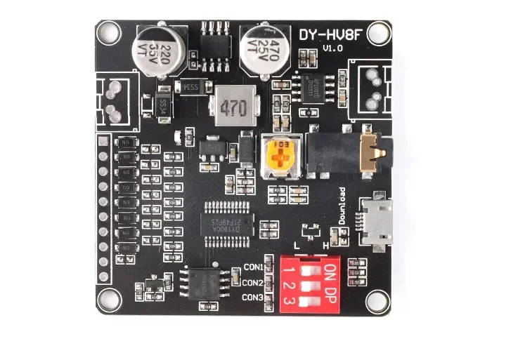 DY-HV20THV8F12V24V источник питания 10 Вт20 Вт модуль воспроизведения голоса с поддержкой карты Micro SD MP3-плеер для Arduino (art.: 3920cefcb8810) - 3920cefcb8810