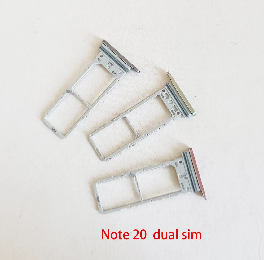 Фото 10 шт., двойной лоток для SIM-карты, держатель Micro SD Nano для Samsung Galaxy Note 20/Note 20 Ultra №3