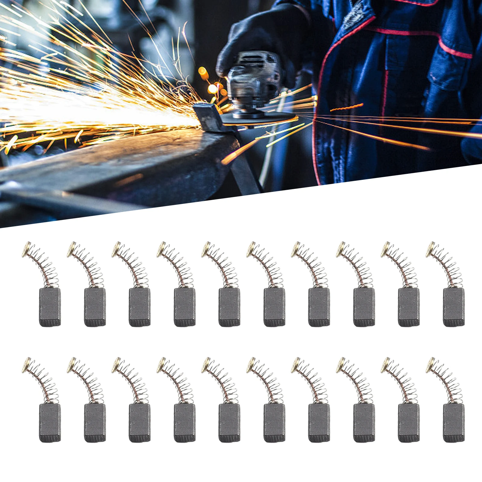 Щетка угльная 5x8x1 для Bosch CSB 650-2 RE/CSB 650-2, 20 шт.