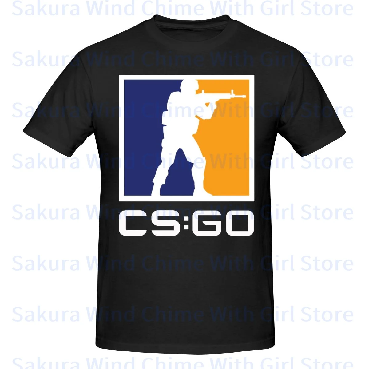 Модная футболка CSGO CS:GO, мужская футболка с круглым вырезом и принтом, вечерние хлопковые футболки