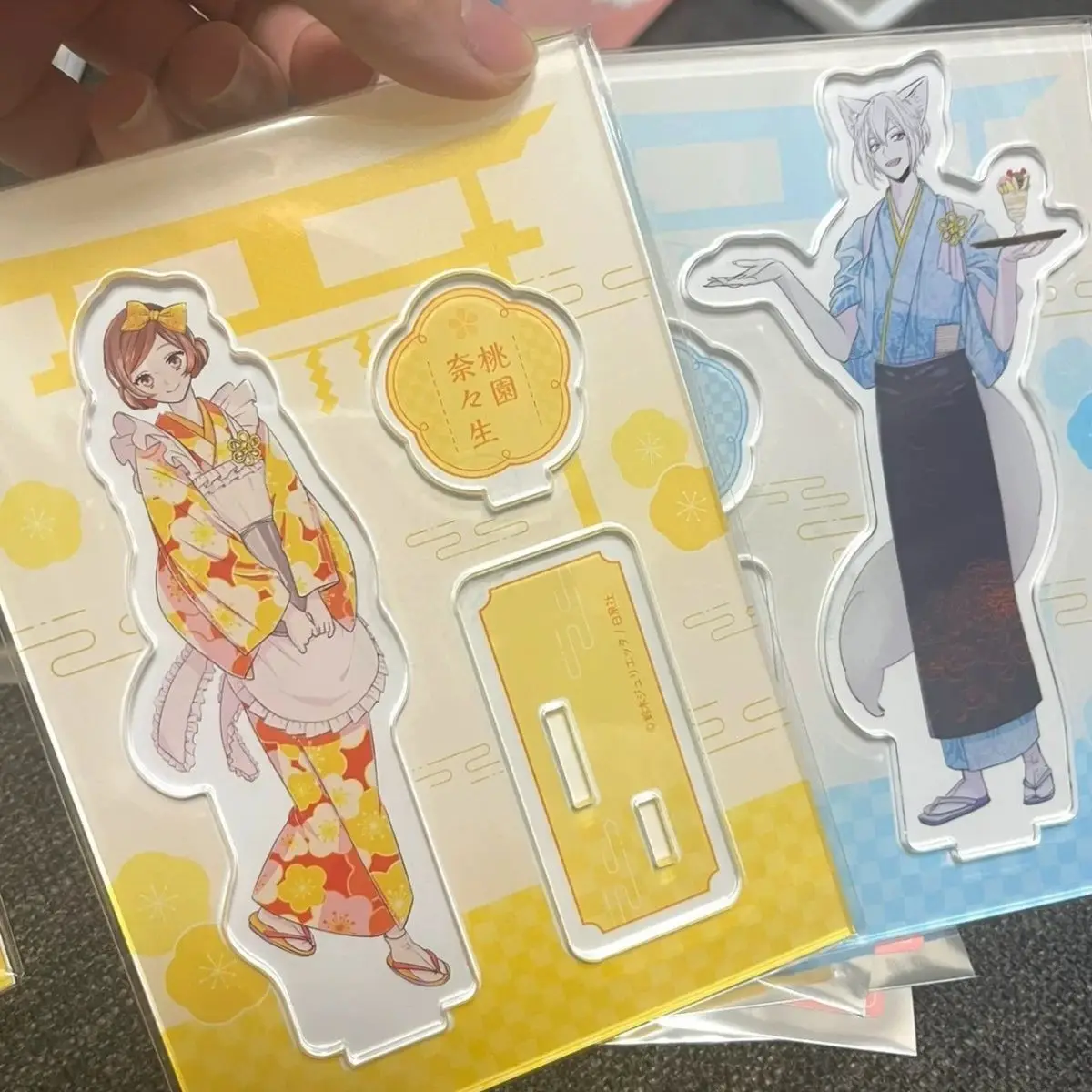 Kamisama Hajime Mashita Кофейня Акриловая подставка Tomoe Фигурка Momozono Nanami Дисплей Аниме Коллекция товаров Декор стола Подарок
