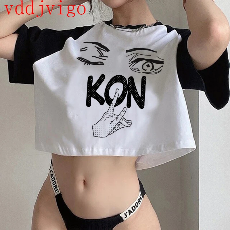 Короткий топ с японским аниме-мангой, футболка ююдзютсу кайзен, футболка, топы годжо Сатору, футболка с рисунком юцзи итадора, Готическая футболка (art.: 3920c80659bfa) - 3920c80659bfa