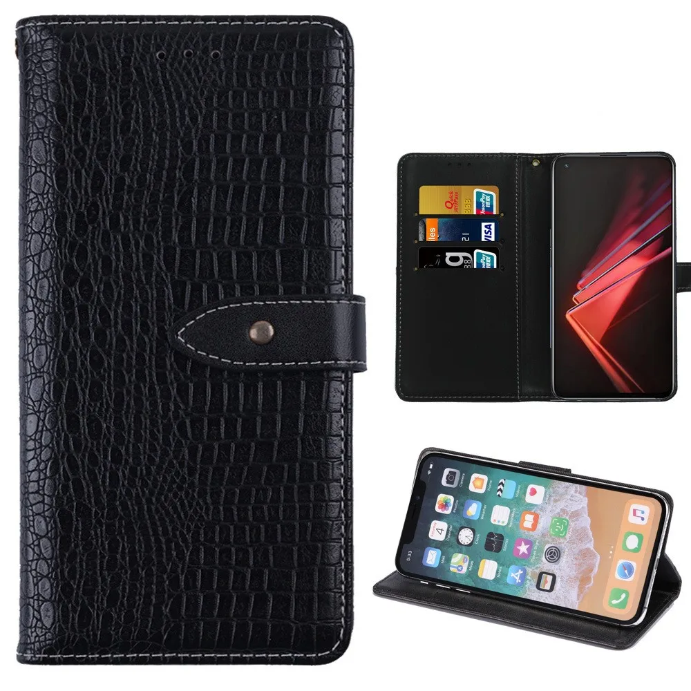 Для Doogee S200 5G чехол откидной крокодиловый узор кожаный чехол для Doogee S200 5G чехол аксессуары для телефонов