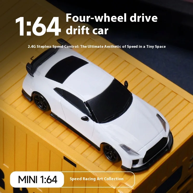 Новый Mcarro Mc061 Mini1/64 моделирование 2,4 г бесступенчатая переменная скорость полноприводный настольный гоночный радиоуправляемый пульт дистанционного управления дрифт автомобиль
