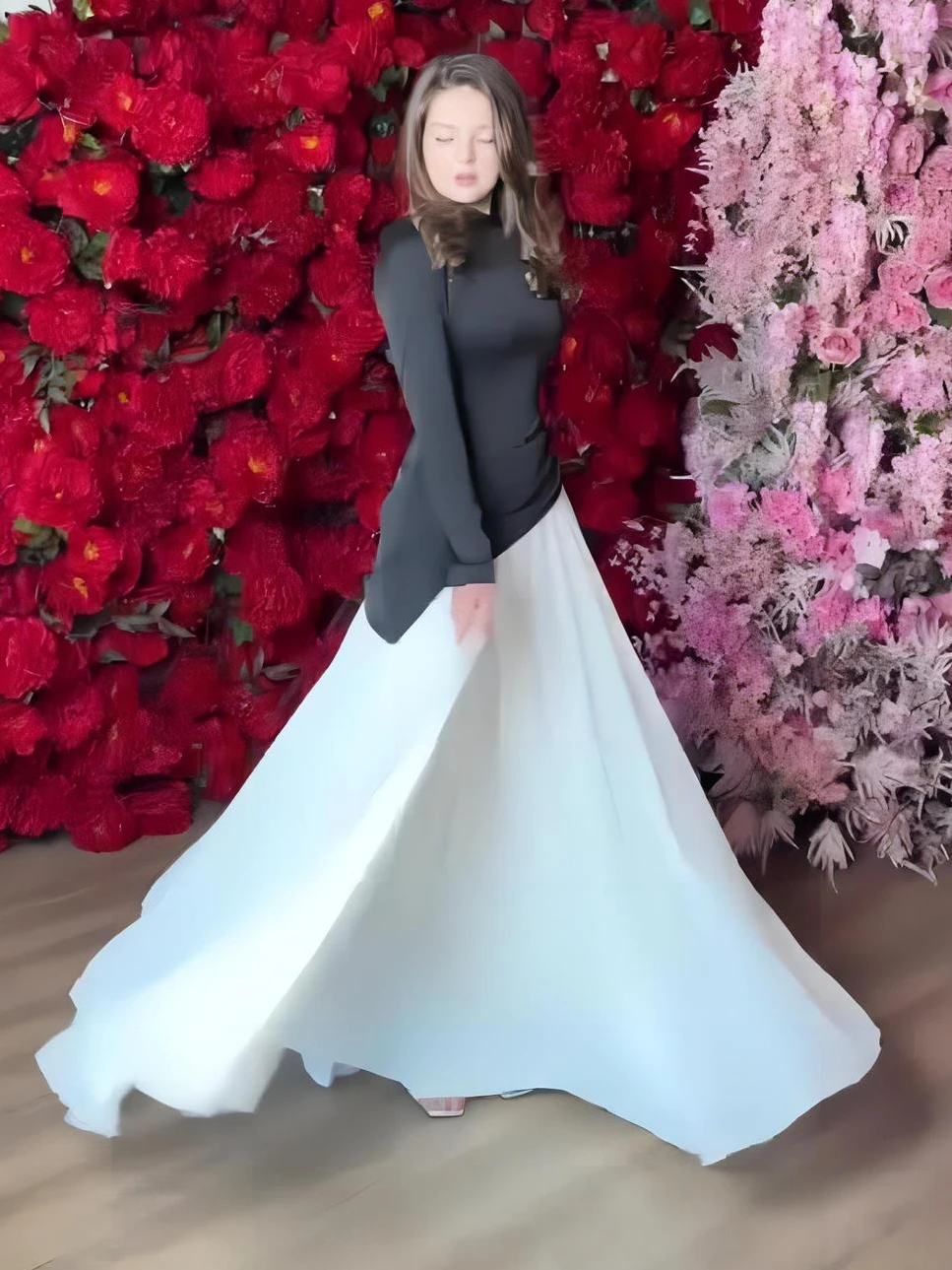 Фото ИД мусульманское платье для женщин Abaya Марокко облегающие приталенные вечерние платья Рамадан на шнуровке Abayas мусульманский Дубай Арабский длинный халат 2024 №4