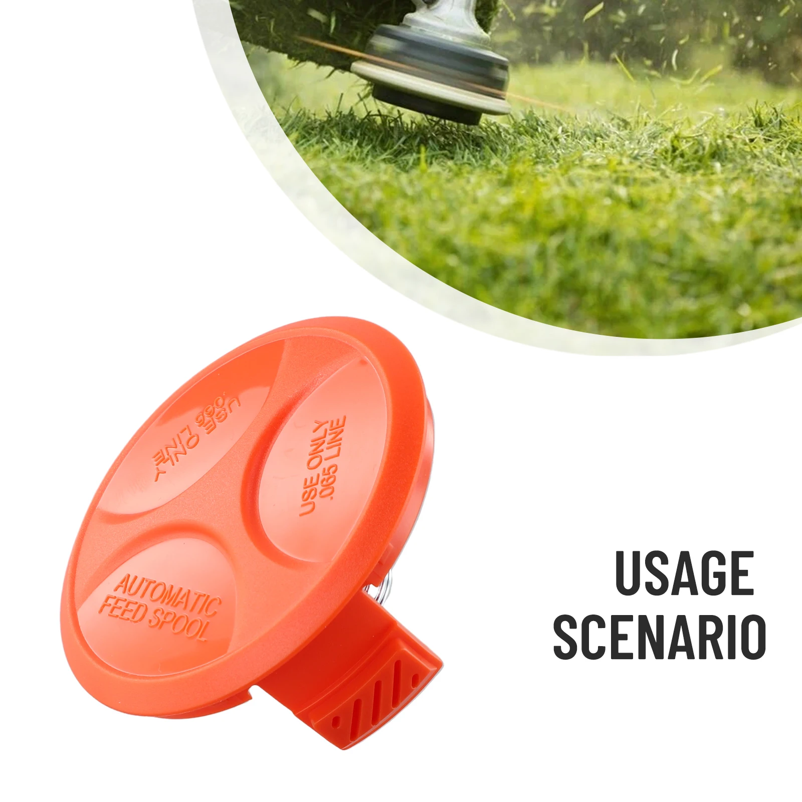 Крышка шпули для триммера Black Decker STC1820PC STC1840 ST5530 STC1815, запчасти для садового электроинструмента, 1 шт.