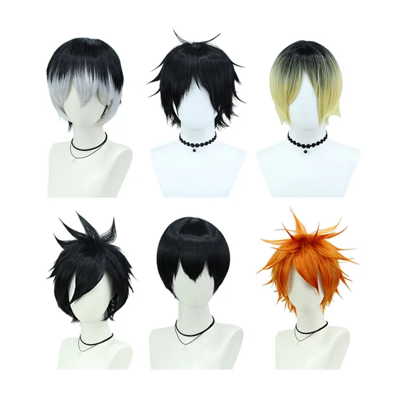 High Quality Anime Kozume Kenma Oikawa Tooru Hinata Shoyo Kei Tsukishima Miya Osamu Miya Atsumu Shimizu Kiyoko Kospay Wig Party