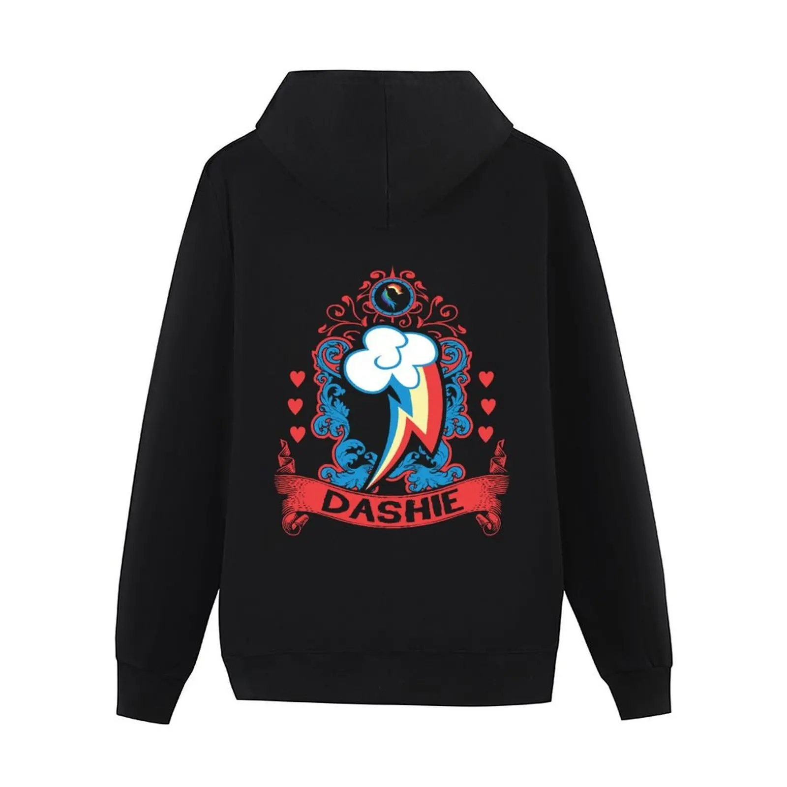 Фото DASHIE-LIMITED EDITION Толстовка с капюшоном в стиле аниме, мужская одежда, мужское пальто, осенняя куртка, мужская толстовка с рисунком №3