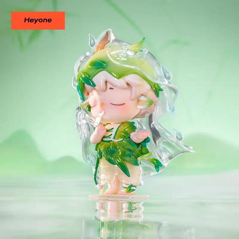 Фото Heyone MIMI Nature Poem Series 2024, новая глухая коробка, кавайная фигурка девушки, милый коллекционный декор для стола, подарок для девочек на день рождения №2