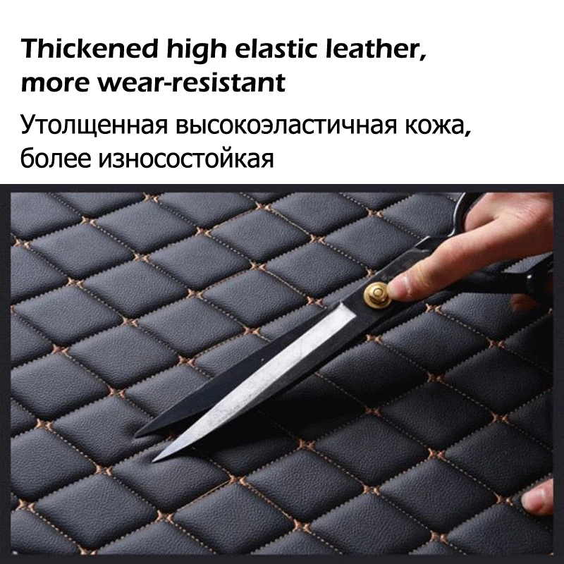 Фото Изготовленные на заказ автомобильные коврики TPE для Toyota Corolla 2007 2008 2009 2010 2011 2012 2013, водонепроницаемый автомобильный коврик для багажника, внутренний ковер №2