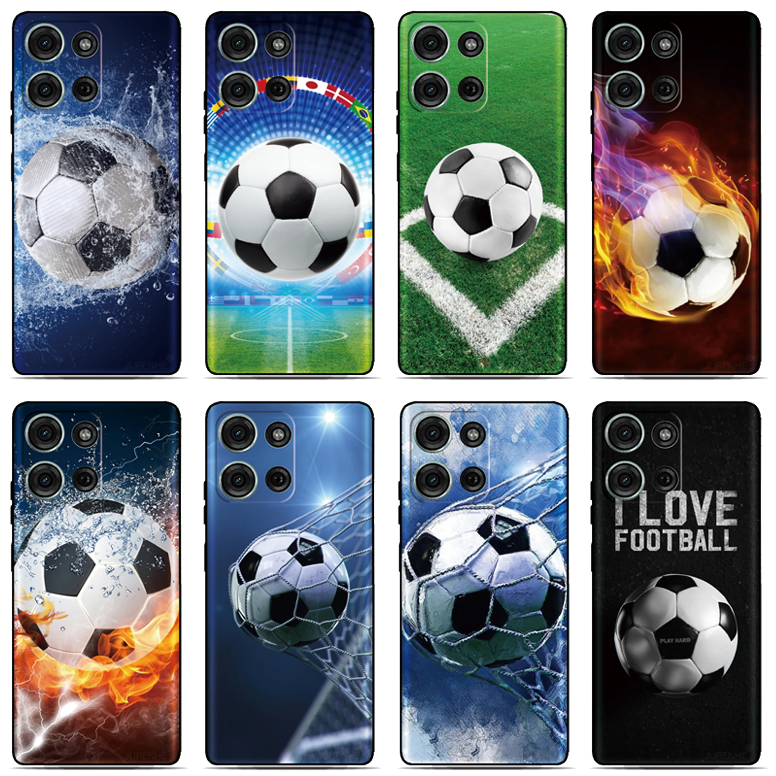Задняя крышка футбольного футбола для Oukitel C68 C69 C1 C2 C3 C65 C62 C61 C58 P1 Pro C53 C51 C50 C36 Cubot X100 Note 60 Max Чехол для телефона