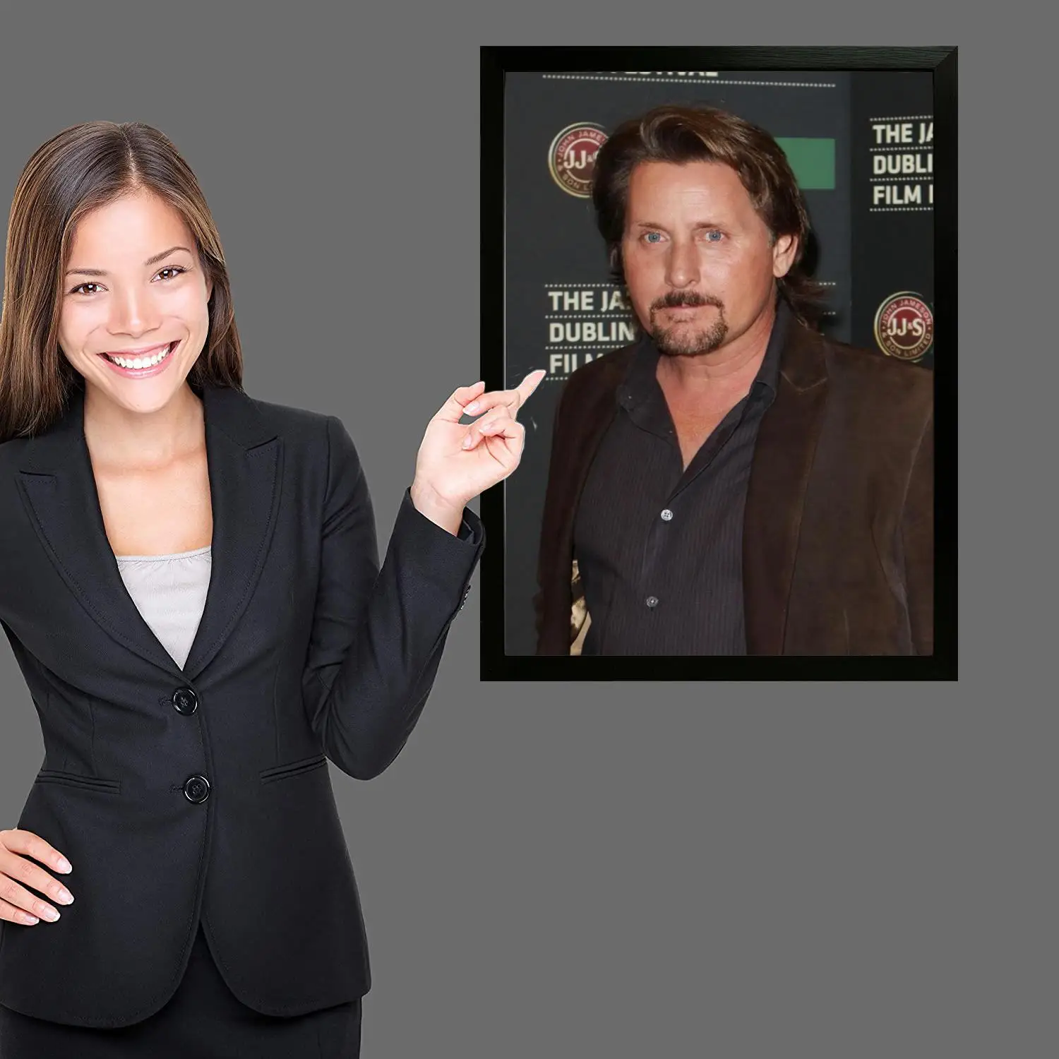 Фото emilio estevez actor Холст Художественный постер и настенное искусство, картина с принтом, современный семейный декор для спальни, постеры, декоративная живопись №4