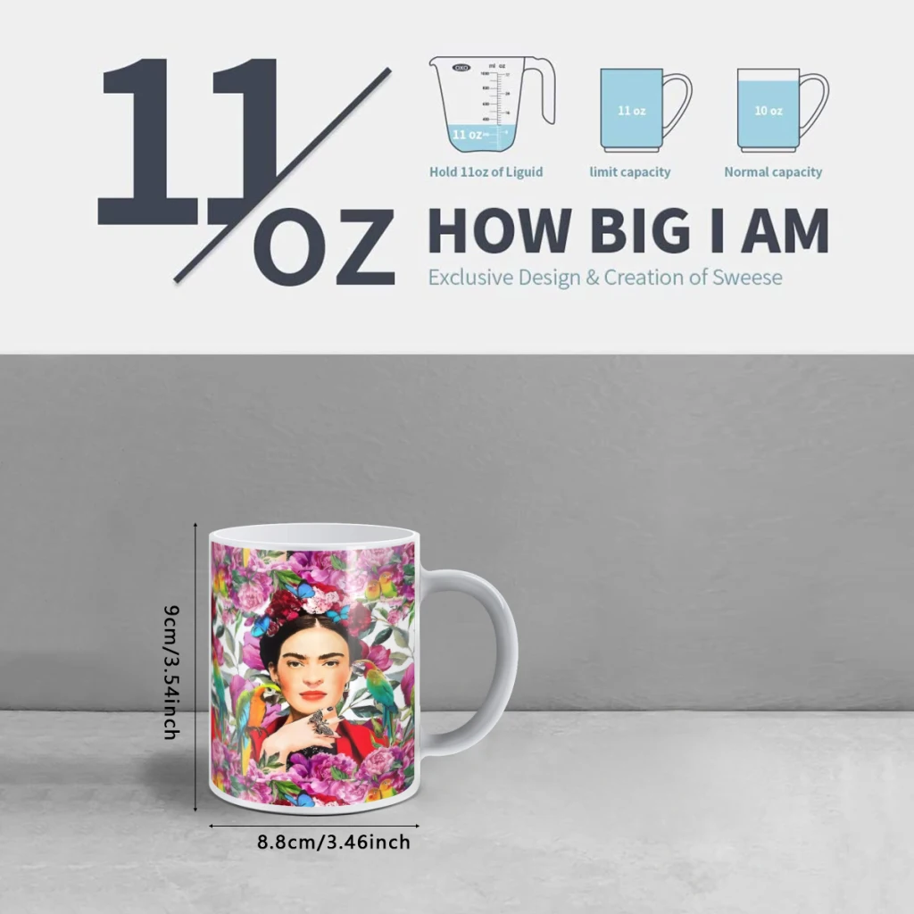 Frida.forever Керамическая кофейная кружка, меняющая цвет, подарок на день рождения, кружка «Снова в школу» (art.: 3920ca537ca22) - 3920ca537ca22