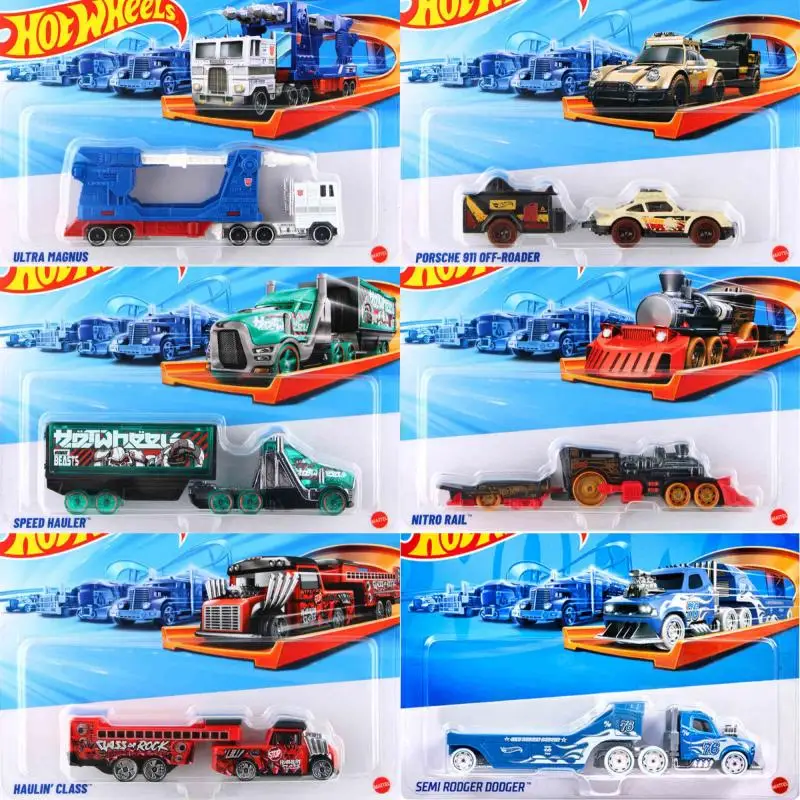 Hot Wheels Track Fleet Transformers Ultra Magnus Ultra Magnus Porsche 911, литая под давлением модель автомобиля, игрушки