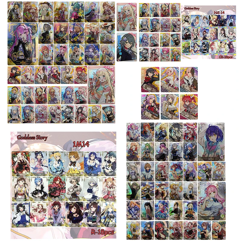 Японское аниме 1M14 История богини Temari Tsukimura Europa Takanashi Rikka Коллекционные карты Рождество День рождения Детские игрушки