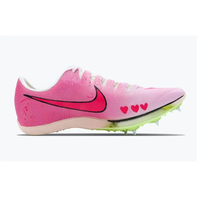 Фото 【Настроить】Nike Air Zoom Maxfly кроссовки унисекс низкие розовые красные кроссовки DH5359-100 №2
