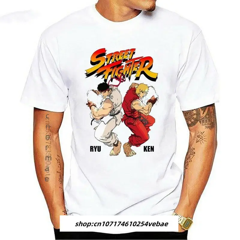 Kaus Jalanan ANIME Kaus Fighter V2 Akira Quada 1991 Semua S-3XL Pria Wanita UniseksTshirt Бесплатная Толстовка Pengiriman