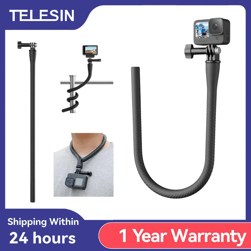 TELESIN крепление для экшн-камеры для Gopro Insta360 DJI экшн-мини-камеры, штатив-осьминог, держатель для телефона, зажим, подставка, гибкое крепление