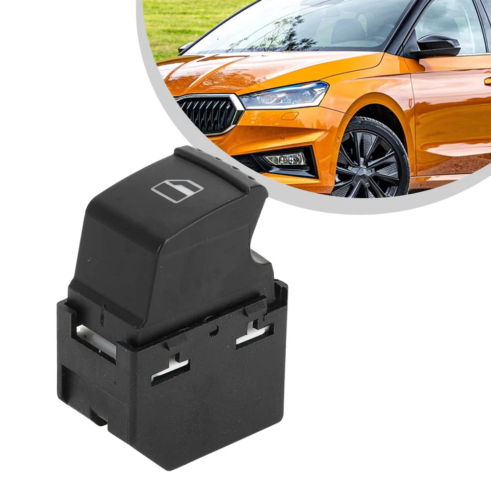 Фото Переключатель стеклоподъемника автомобиля для FABIA I Saloon (6Y3) 2.0 AZL 1984 85 4 Saloon 1999-2007 для 1.4 16V AUA 1390 55 4 Saloon 1999-2007 №2