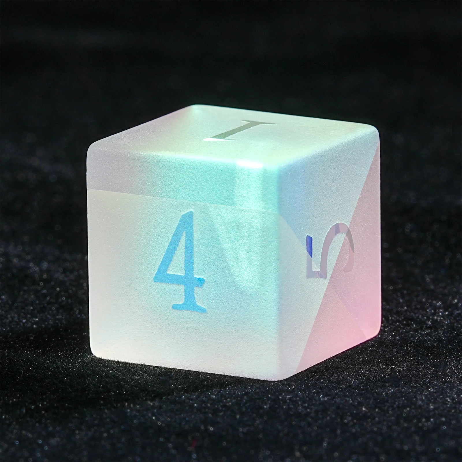 Фото 7 шт. DND Colorful Froste Gemstone Dice Set Convex Word Dice Многогранные многогранные игральные кости для D&D Game COC Ролевая игра RPG Table №4