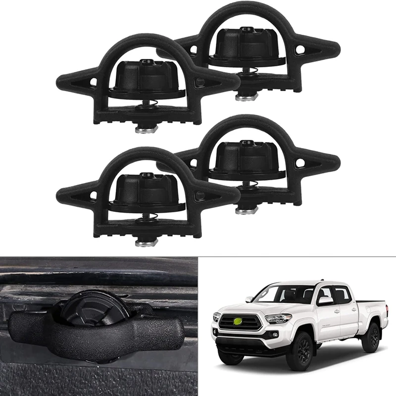 Шипы для Toyota Tacoma 2005-2021-2007-2021, шипы для платформы, рельсовые аксессуары для грузовиков