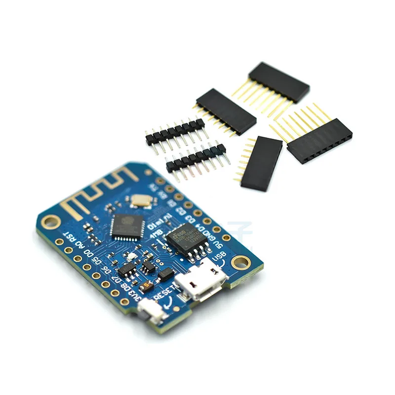 1 ~ 50 шт. D1 mini V3.0.0 4 МБ WIFI Плата разработки Интернета вещей на базе ESP8266 и совместима с Nodecu